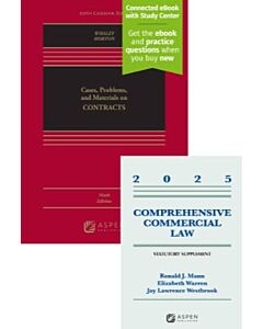 Cases, Problems, and Materials on Contracts and Comprehensive Commercial Law Statutory Supplement (Instant Digital Access Code Only) 9798894116037
