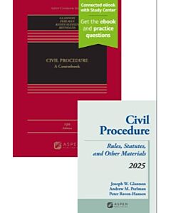 Civil Procedure: A Coursebook (Connected eBook with Study Center) & Civil Procedure (Bundle Set) (Instant Digital Access Code Only) 9798894108704