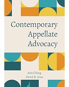 Contemporary Appellate Advocacy 9781531026523