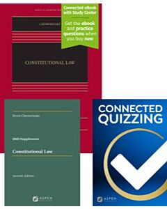 Constitutional Law (w/ Connected eBook with Study Center) + Supplement Access + Connected Quizzing (Instant Digital Access Code Only) 9798894116181