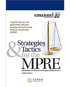 Strategies & Tactics for the MPRE 9798886148749