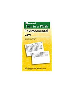 Law In A Flash Flashcards: Environmental Law 9780735579781