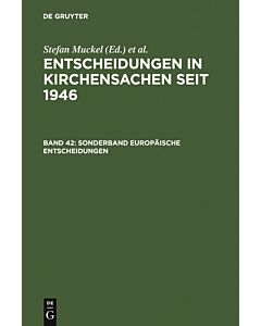 Sonderband Europäische Entscheidungen (Instant Digital Access Code Only) 9783899494440