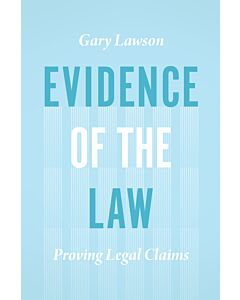 Evidence of the Law (Instant Digital Access Code Only) 9780226432052