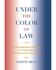 Under the Color of Law (Instant Digital Access Code Only) 9780739143292