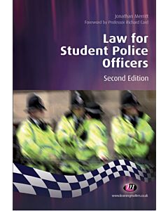 Law for Student Police Officers (Instant Digital Access Code Only) 9781844452507