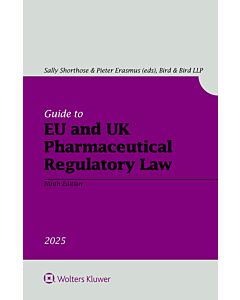 Guide to EU and UK Pharmaceutical Regulatory Law (Instant Digital Access Code Only) 9789403511191