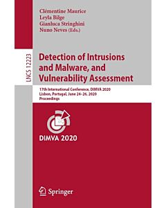 Detection of Intrusions and Malware, and Vulnerability Assessment (Instant Digital Access Code Only) 9783030526825
