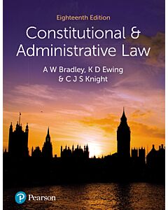 Constitutional and Administrative Law (Instant Digital Access Code Only) 9781292402772
