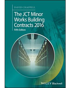 The JCT Minor Works Building Contracts 2016 (Instant Digital Access Code Only) 9781119415541