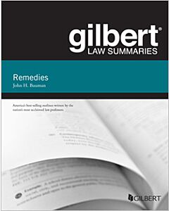 Gilbert Law Summaries: Remedies 9781636596556