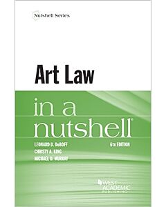 Law in a Nutshell: Art Law 9781684673278