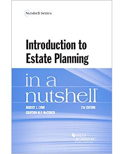 Law in a Nutshell: Introduction to Estate Planning 9781642425987