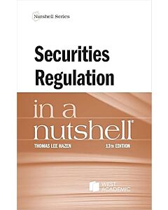 Law in a Nutshell: Securities Regulation 9798887868103