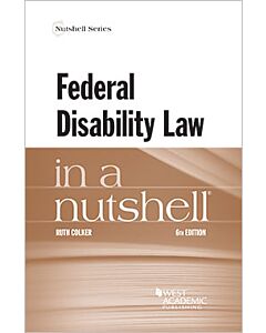 Law in a Nutshell: Federal Disability Law 9781642429114