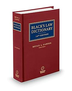 Black's Law Dictionary (Standard Edition) 9798350290899
