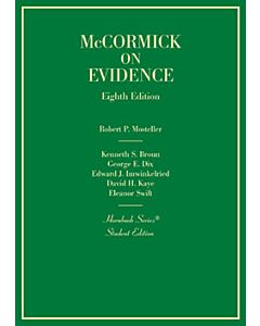 Hornbook on Evidence (Hornbook Series) 9781684674763