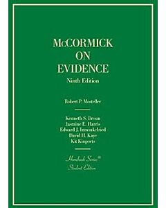 Hornbook on Evidence (Hornbook Series) 9798895456934