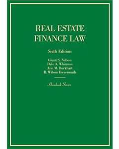 Hornbook on Real Estate Finance Law (Hornbook Series) 9780314278326