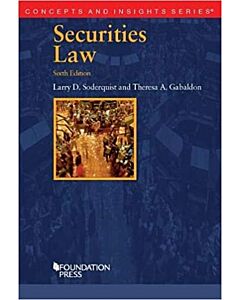 Concepts & Insights Series: Securities Laws 9781642425765