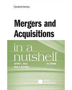Law in a Nutshell: Mergers and Acquisitions 9798895450055