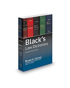Black's Law Dictionary, Abridged Edition 9780314642721