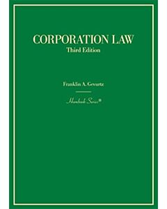 Hornbook on Corporation Law (Hornbook Series) 9781684673476