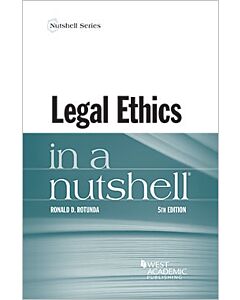 Law in a Nutshell: Legal Ethics 9781640205970