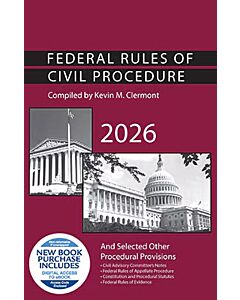 Federal Rules of Civil Procedure and Selected Other Procedural Provisions 9798317703882