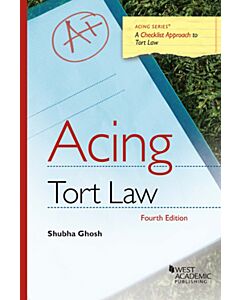 Acing Tort Law 9781647082956