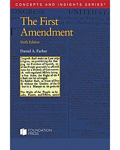 Concepts & Insights Series: The First Amendment 9798892099356