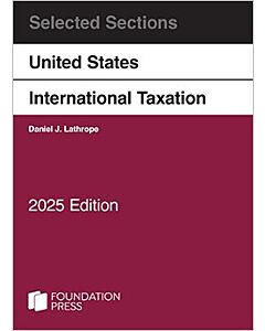 Selected Sections on United States International Taxation 9798895453889