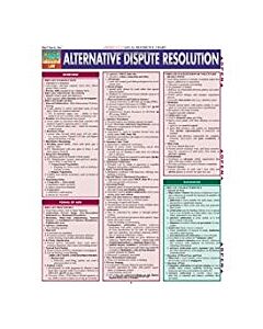 BarCharts: Alternative Dispute Resolution 9781423208778