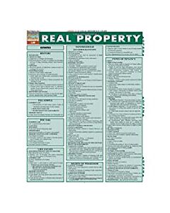 BarCharts: Real Property 9781423236580