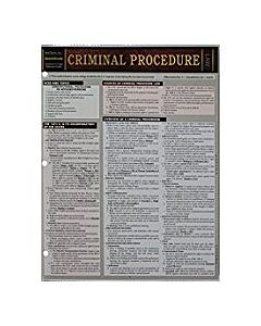 BarCharts: Criminal Procedure 9781423244165