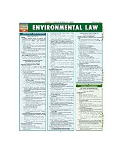 BarCharts: Environmental Law 9781423208853