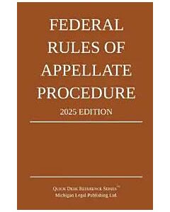 Federal Rules of Appellate Procedure 9781640021617