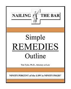 Nailing the Bar Series: Simple Remedies Outline 9781936160303