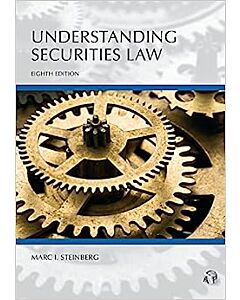 Understanding Series: Understanding Securities Law 9781531015053