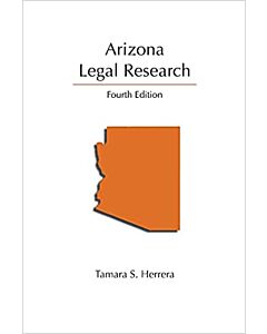 Arizona Legal Research 9781531020736