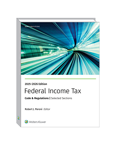 Federal Income Tax: Code and Regulations--Selected Sections 9780808061205