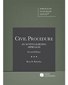 Civil Procedure: An Active Learning Approach (Used) 9798892090964