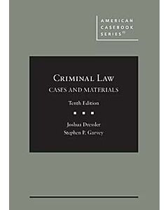 Criminal Law: Cases and Materials - CasebookPlus (American Casebook Series) (Instant Digital Access Code Only) 9798895455746