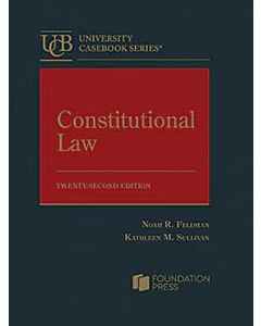 Constitutional Law (University Casebook Series) (Rental) 9781636593647