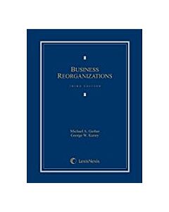 Business Reorganizations 9781422477298