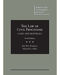 The Law of Civil Procedure: Cases and Materials (American Casebook Series) (Instant Digital Access Code Only) 9781636592046