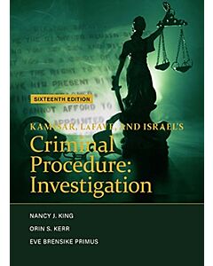 Criminal Procedure: Investigation (Used) 9781636590790