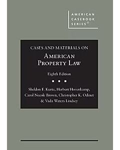 Cases and Materials on American Property Law (American Casebook Series) (Used) 9798887865584