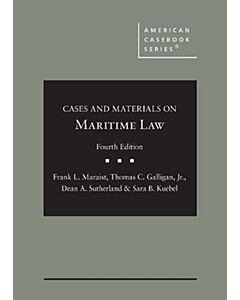 Cases and Materials on Maritime Law (American Casebook Series) (Rental) 9781684679065