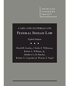Cases and Materials on Federal Indian Law (American Casebook Series) (Rental) 9781647086329